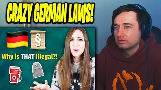 CRAZY GERMAN LAWS! 6 surprising things that are forbidden in Germany (REACTION!!)