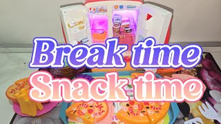 ASMR || BREAK TIME, SNACK TIME