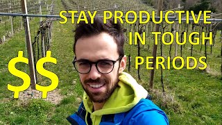 How to stay PRODUCTIVE during tough periods. Don't waste time