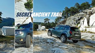 SECRET Ancient Trail - Greek island Thasos offroad