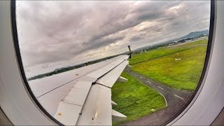 Indonesia Air Asia Take Off Lombok International Airport