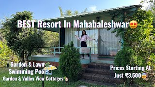 BEST RESORT IN MAHABLESHWAR| Luxurious Valley View Rooms😍 Budget-friendly Resort in Mahabaleshwar🤯