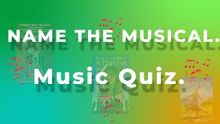 Music Quiz NAME THE MUSICAL from the MUSIC. Bet you CAN'T Guess the INTRO | Intro's and answers.