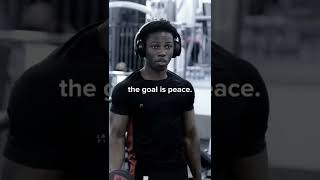 The goal is peace...