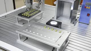 Inserting robotic machine