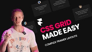 Create Complex Layouts EASILY with Framer's CSS GRID