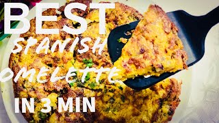 How to make best spanish Omelette Recipe | Easy breakfast Recipe | Food and tours Officals