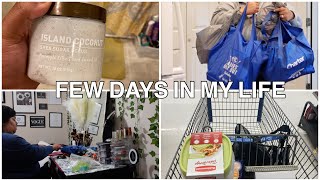 A FEW DAYS IN MY LIFE  | walmart haul, office clean, amazon unboxing, room updates, etc