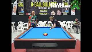 MARK DAVAO VS JORDAN LEGASPI, R11, IBALONG FESTIVAL 9BALL OPEN 2024, LEGASPI CITY.