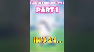 Used dances in ttd 3 #edit #roblox #ttd3