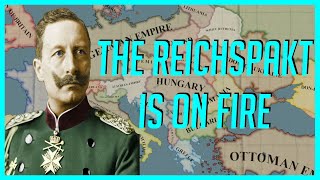 Max Buffed Germany but the Reichspakt is Revolting Hearts of Iron 4 Kaiserreich Timelapse AI Only