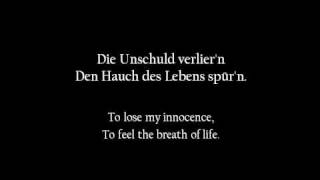 Eisbrechers 'Der Hauch Des Lebens' (English Lyrics)