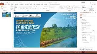 Workshop Pengembangan dan Pengelolaan Rawa Berkelanjutan