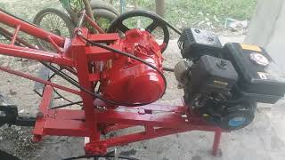 review of self-assembled tractors using a motorized engine gearbox is very easy froom indonesia