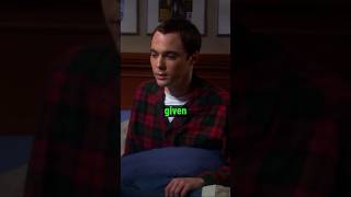 Sheldon - Given | TBBT S02E23 #shorts