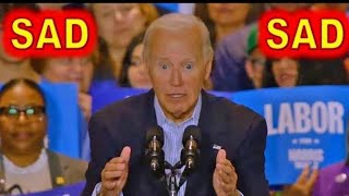 Joe Biden FALLS APART in PittsburghToday at Kamala Harris Rally.😩😩😩