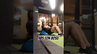 ABS CON BOSU - ABDOMINALES #Abs #abdominales #bosu