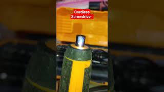 Cordless Screwdriver #cordlesstools #cordlessscrewdriver #funoftechnologies