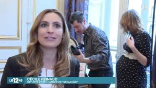 M6 Journal 12.45 - Cécile Reinaud habille les stars enceintes | Seraphine