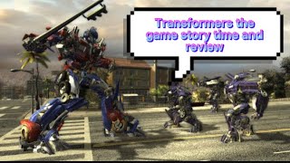 Transformers the game story time and review