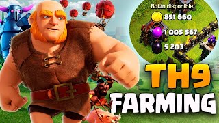 ¿Como FARMEAR en TH9 y INFERIORES? (TRUCO) Clash of Clans