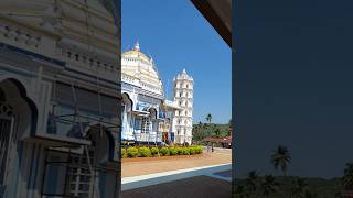 Goa - Leaning Tower of Mangueshi / Mangeshi Temple 🙏 #lordshiva #leaningtower #temple #Goa #india