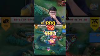 RRQ VS ONIC game 1🔥 #mobilelegends #mlbb #mplids14 #mpl #rrq #rrqkingdom #onic #sonic #shorts