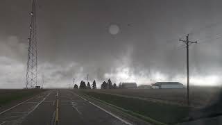 Wedge Tornado INTERCEPT near Harlan, Iowa - 04-26-2024