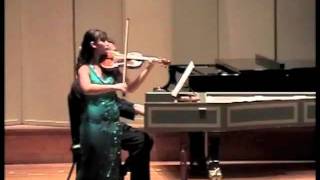 Nazrin Rashidova | Bach - Sonata No.2 in A major, BWV 1015 (2004)