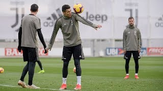 Cristiano Ronaldo Extraordinary Skills & Tricks in Training 2019