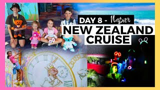 DAY 8  - Napier NEW ZEALAND CRUISE CARNIVAL SPLENDOR - Build A Bear & 80s Glow Party