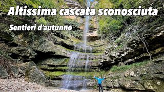 Incredibile e altissima cascata del Pach, Rotzo.