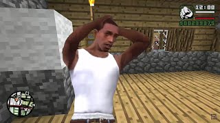 Gta San Andreas CJ in minecraft