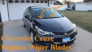 Chevrolet Cruze (2016-2019) - Replace Wiper Blades