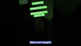 TERAREUM , ADDRESS THE FUD , WHATS YOUR THOUGHTS #crypto