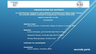 2 di 2 - ARAN - Universita degli studi di Milano - La contrattazione integrativa nelle PA italiane