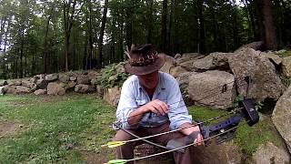 Bringing back the 80`s - Watch Ken Beam dust off his 37 year old Bow from 1982! NJ Bowhunting