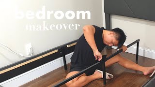 AT HOME VLOG 🏡 Bedroom Makeover — Unboxing, Organizing, & Hauls