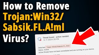 Trojan:Win32/Sabsik.FL.A!ml: How to Manually Remove it?