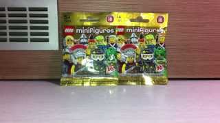 LEGO Collectable Minifigures Series 10 review/unboxing x2