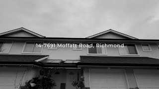 LOCATION💥LOCATION💥LOCATION💥 Spacious Townhouse in the ❤️ of Richmond. 14 7691 Moffatt Road, Richmond