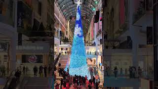 Xmas tree in the Eaton's centre #toronto #trending #viral #shortsviral #vlog #subscriber#xmas