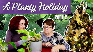 Planty Holiday Vlog Part 2 | Potting Up Pothos Cuttings, Holiday Baking, and More!