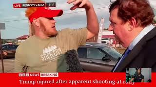 Man tries to alert police about shooter at Trump rally but gets no response