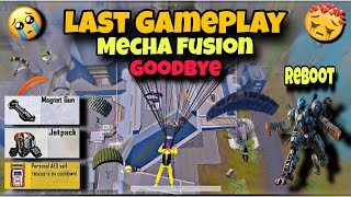 Last GamePlay in MECHA FUSION EVENT 🥺😢 Goodbye 3.2 Update 🥺 #pubgmobile #oldisgold #bgmi #goodbye