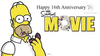 Happy 16th Anniversary To The Simpsons Movie!