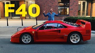 Ferrari F40 z prawego fotela! | spontan | surówka