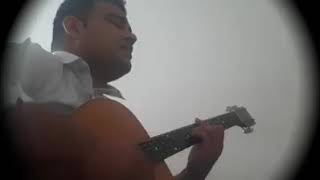 آهنگ زیبای ای دیر بدست آمده با گیتار        Mustafa Aslaan   Sarban song on guitar