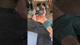 110 Lbs. Dumbbell Chest Press on Dark Labs Maniaco Pre-Workout