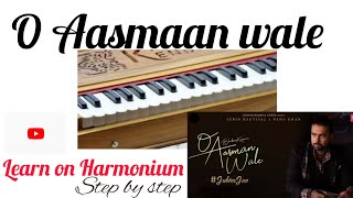 o Aasman wale song Harmonium  Tutorial